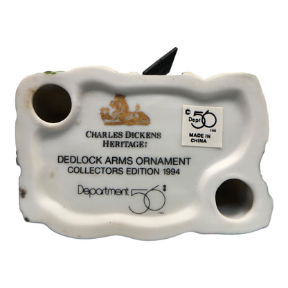42540 - Dedlock Arms 1194 Seasonal Holiday Ornament by Charles Dickens |Pod 2-26|