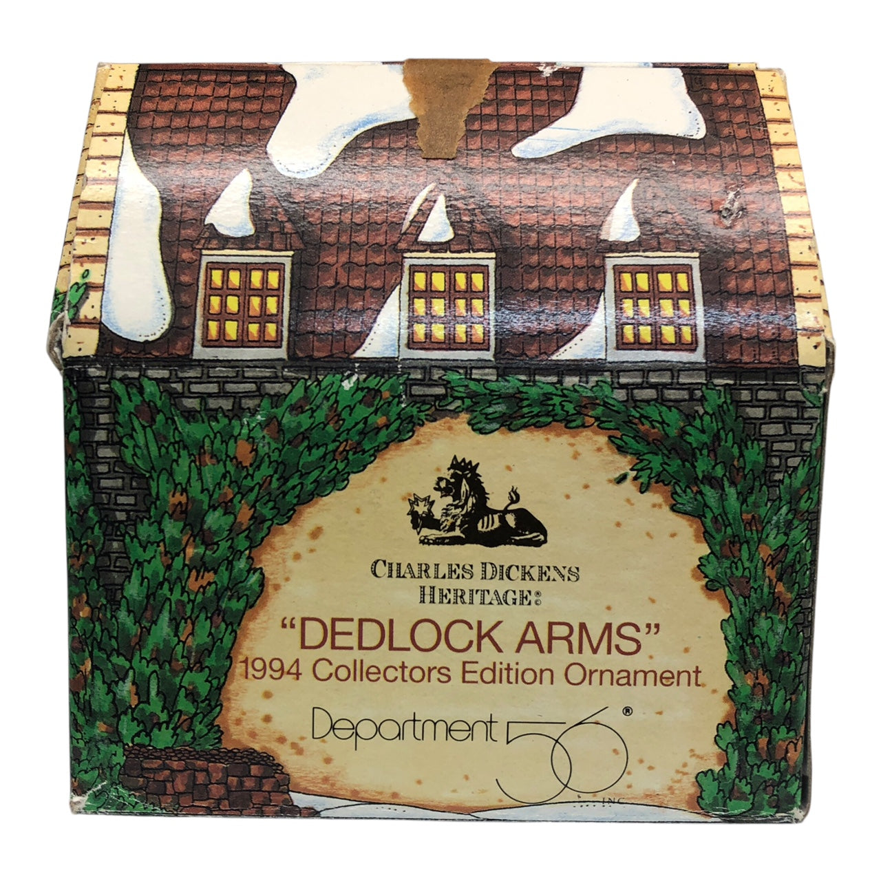 42540 - Dedlock Arms 1194 Seasonal Holiday Ornament by Charles Dickens |Pod 2-26|