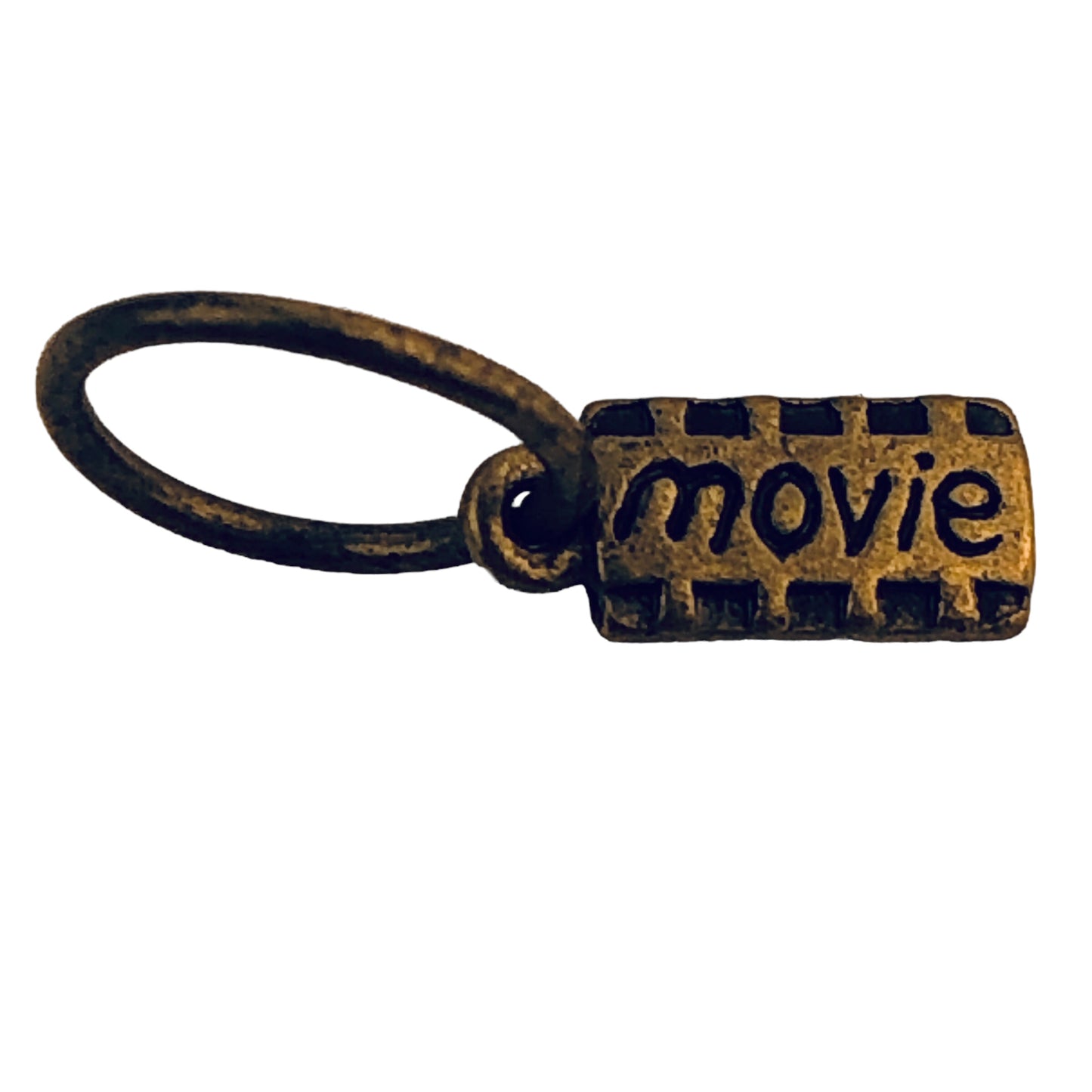 42628 - Movie Ticket Charm 1/4" x 1/8" |Clear-115|