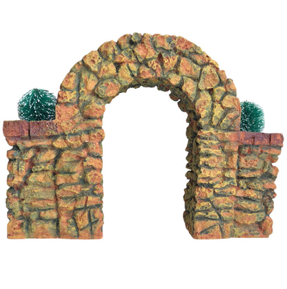 42663 - Village Collectible Gate with Bush 6" |TBD|