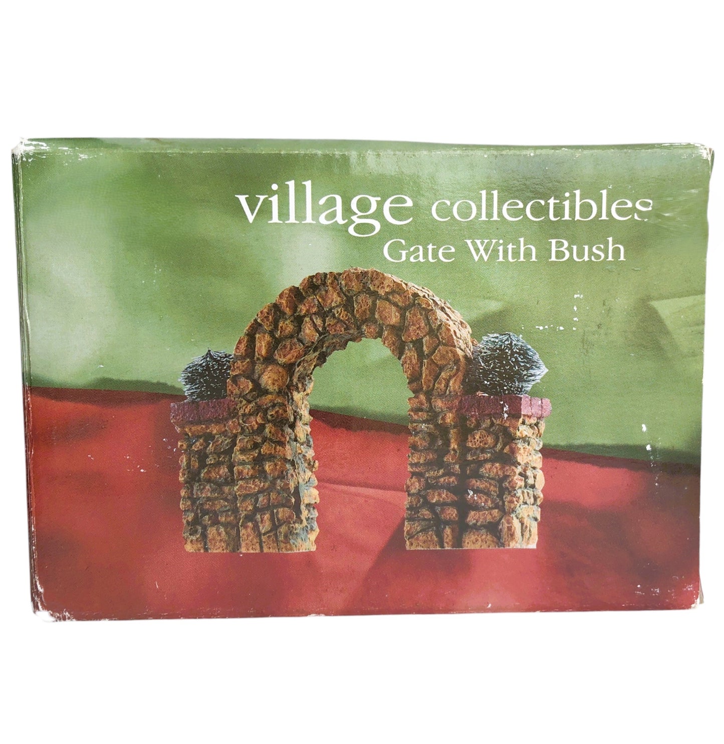42663 - Village Collectible Gate with Bush 6" |TBD|