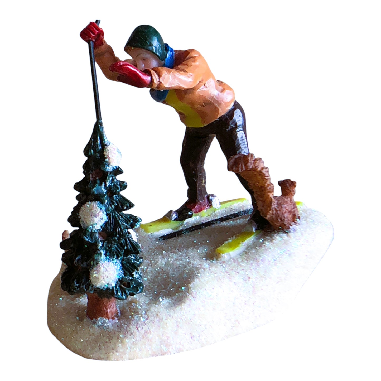 42667 - 3" LEMAX Out of Control Ski Christmas Ornament Figurine|5-11|