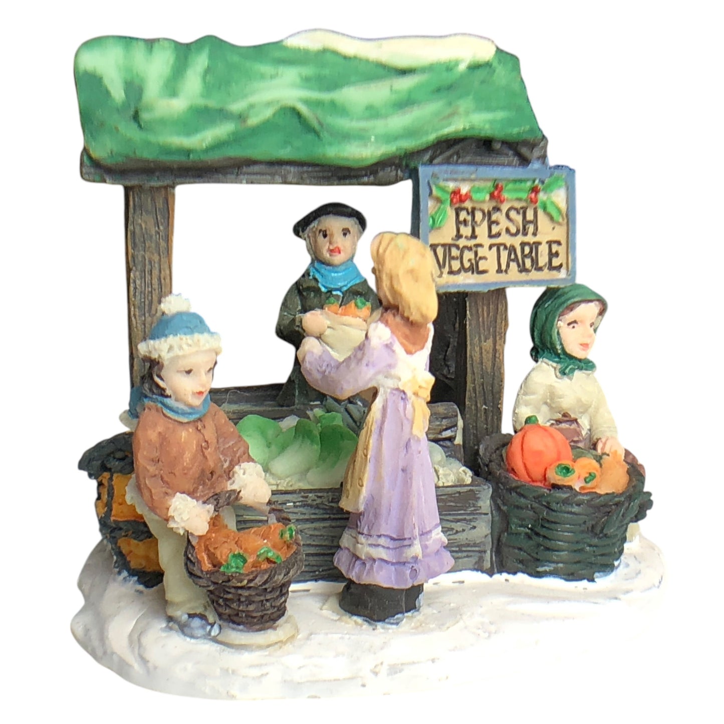 42671 - 3" Carole Towne Christmas Time in Vegetable Market Festive Ornament |5-11|