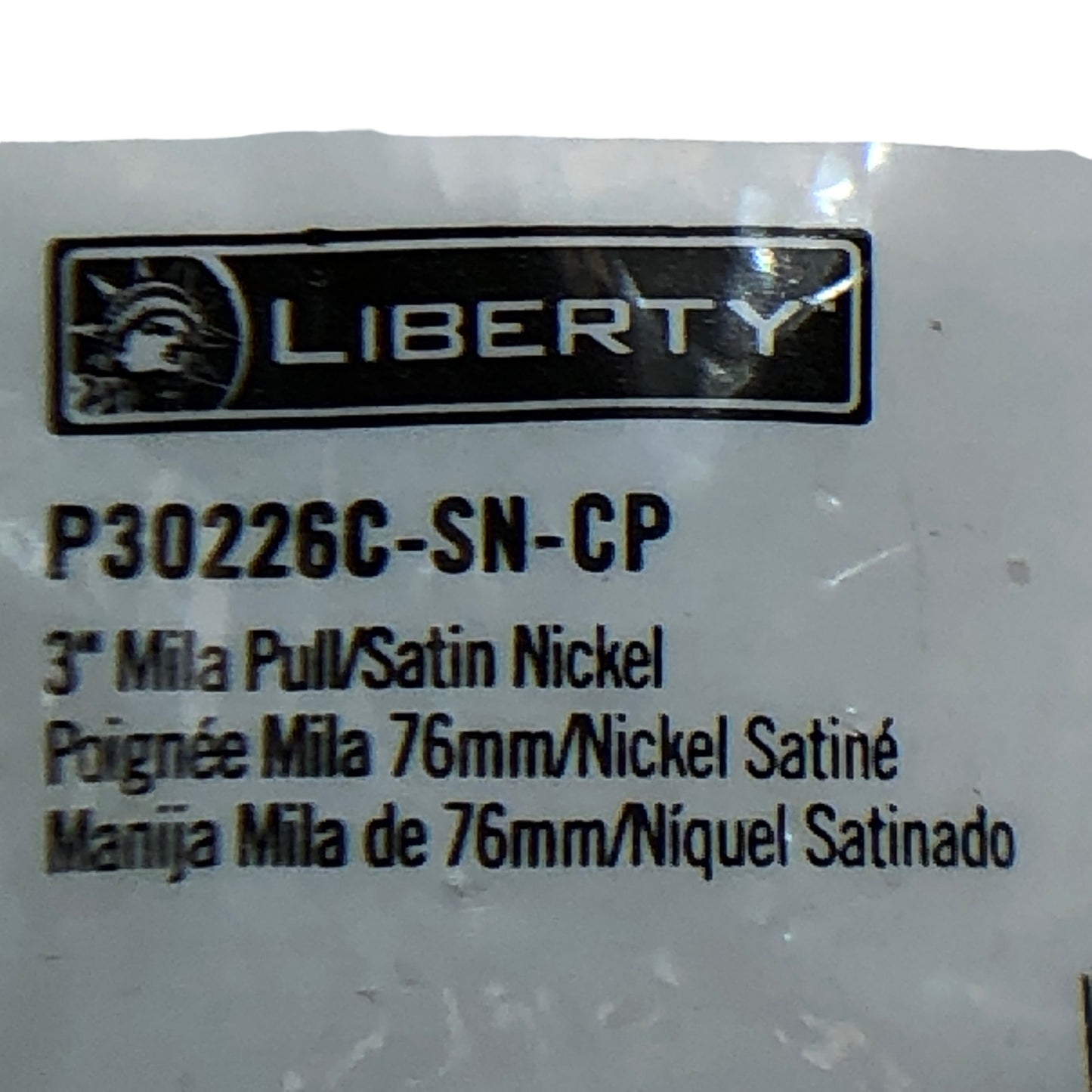 42746 - Liberty 3" Mila Pull Satin Nickel |5-6|
