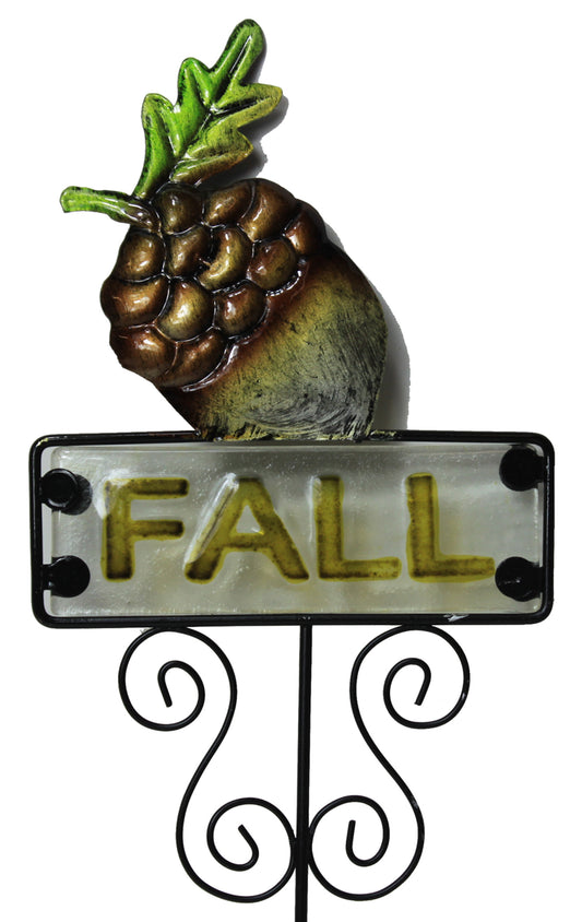 4277 - 12" Acorn Fall Garden Pic - |G-2|