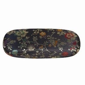 427 - Eyeglasses Case - Floral Black - |R-17 Garage|