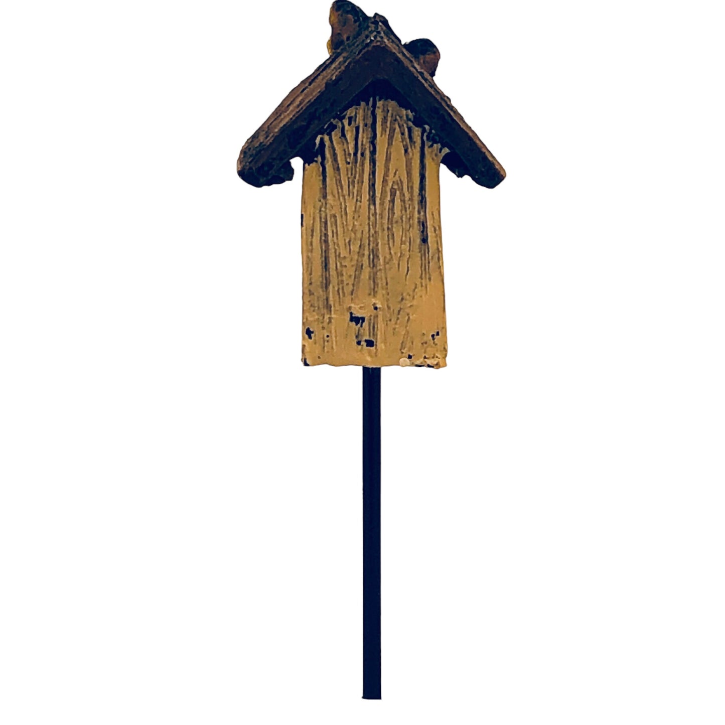 42806 - 4.5" Fairy Bird House Flowers and Butterfly- |5-3|