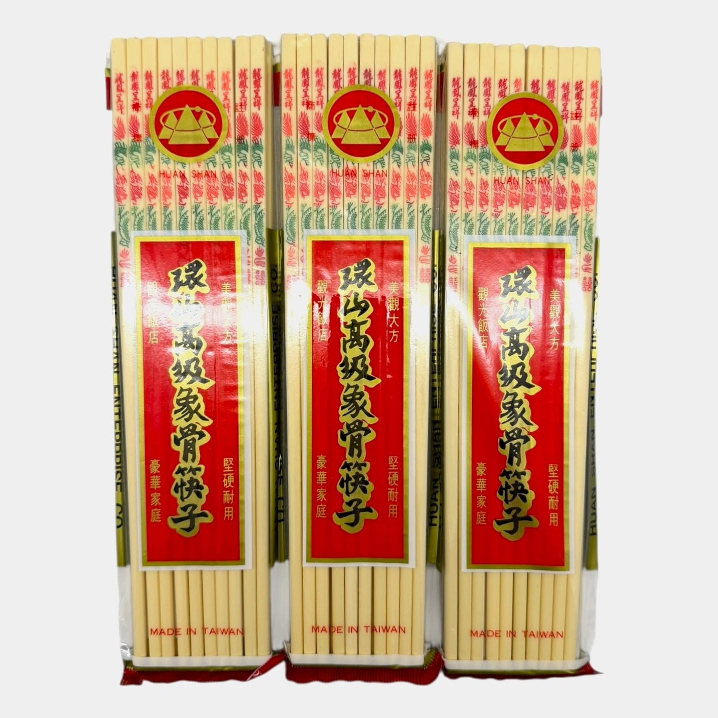 42912 - Faux Faux Ivory Chopsticks Set Of 3 |17-27|