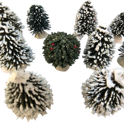 42984 - One Dozen 2-Inch Mini Flocked Trees |TBD|
