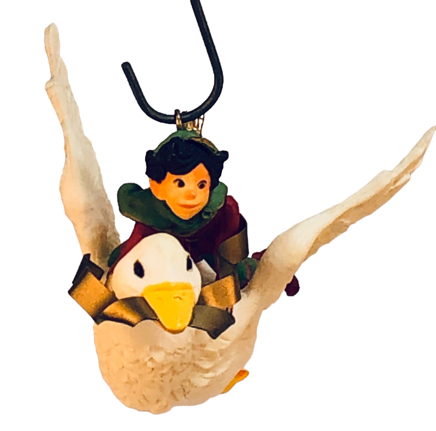 42985 - Hallmark Fantasy Elf Riding Goose Ornament - |Pod 1-11|