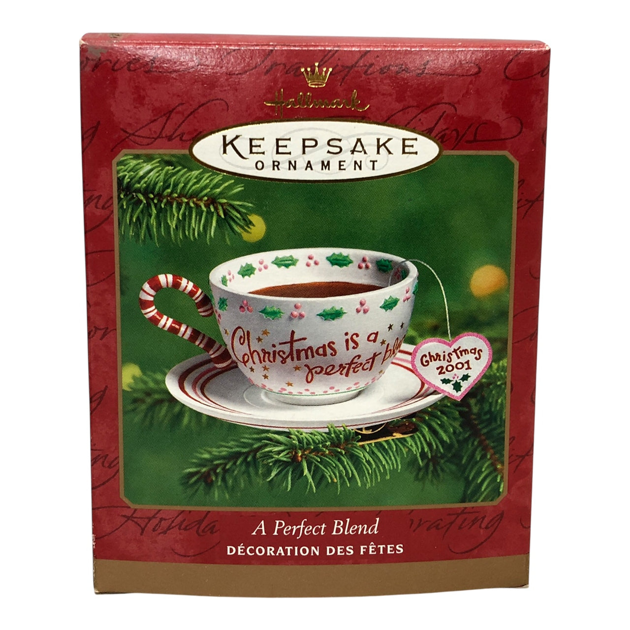 43007 - Lot of Hallmark Dad 2008, A Perfect Blend, Seasons Treating, Cozy Home, Oh, So Sweet Ornaments |Pod 1-66|