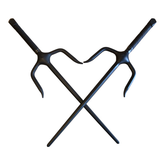 4301 - Sai 18 Inch Octagon Black Deluxe Hand Forged |23-C|