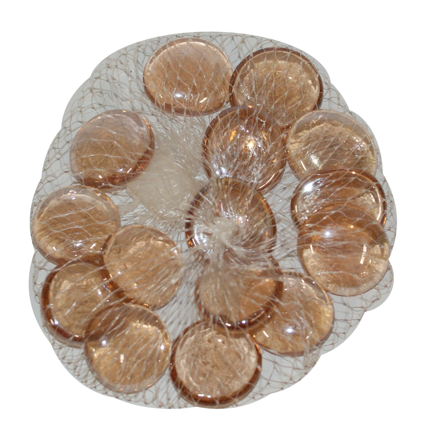 4302 - Bag of Light Amber Gems - |16-F|