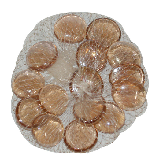 4302 - Bag of Light Amber Gems - |16-F|