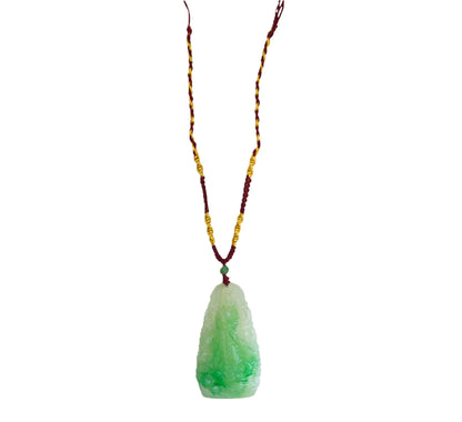 43262 - 3 In Jade Quan Yin Pendant |Clear-119|