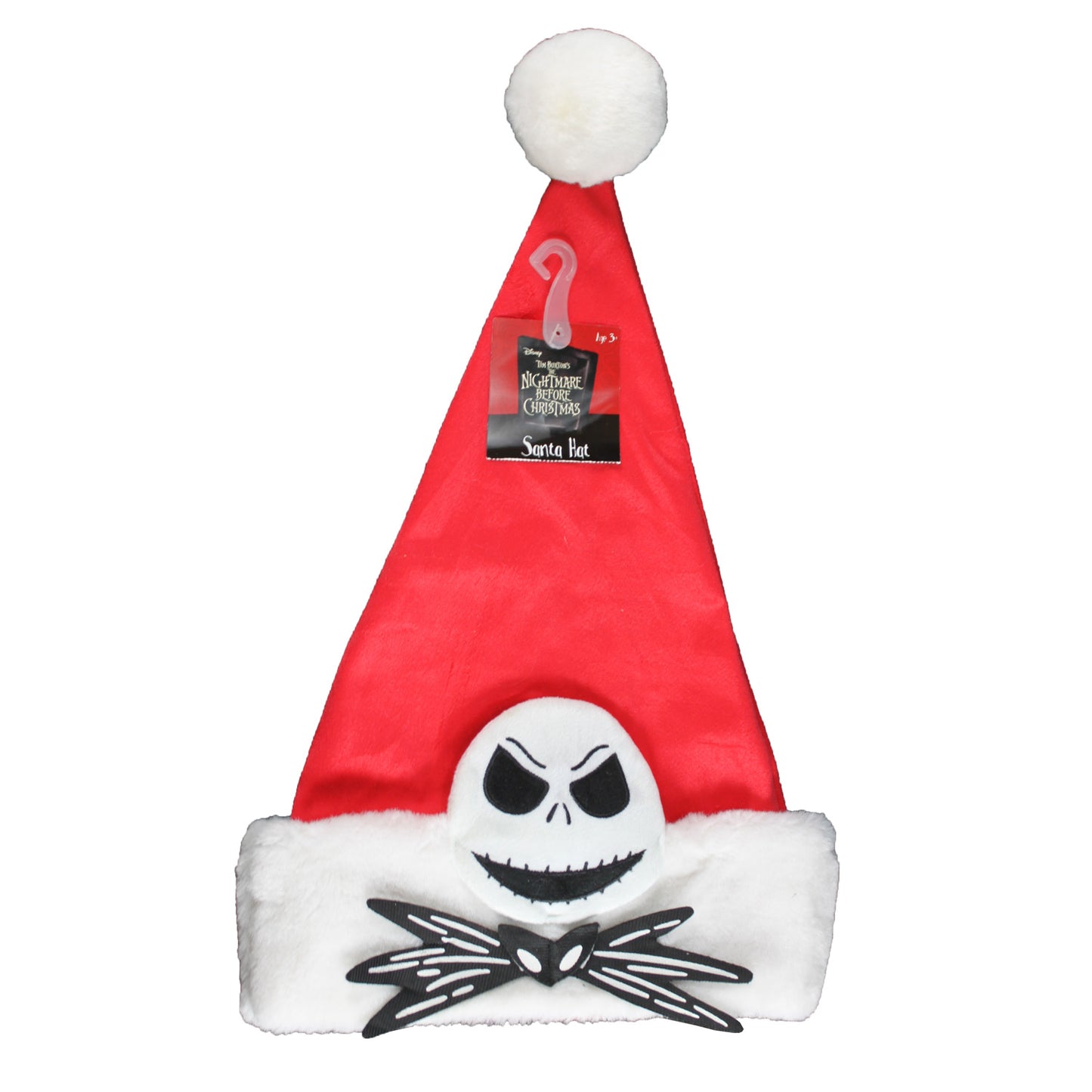 4332 - Nightmare Before Christmas Red Santa Hat |Pod 2-58|