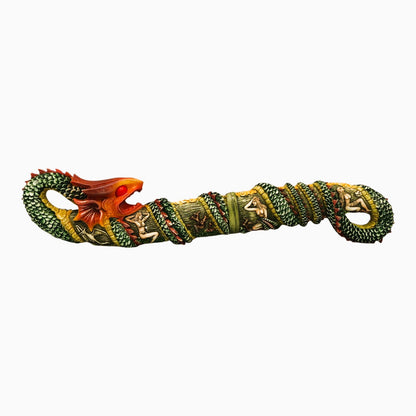 43374- 16" Green Sea Serpent Sword