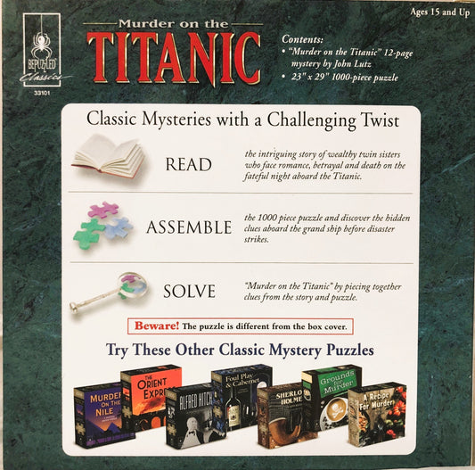 43392 - 1000 pc Titanic Puzzle GR-18 COOL BEANS