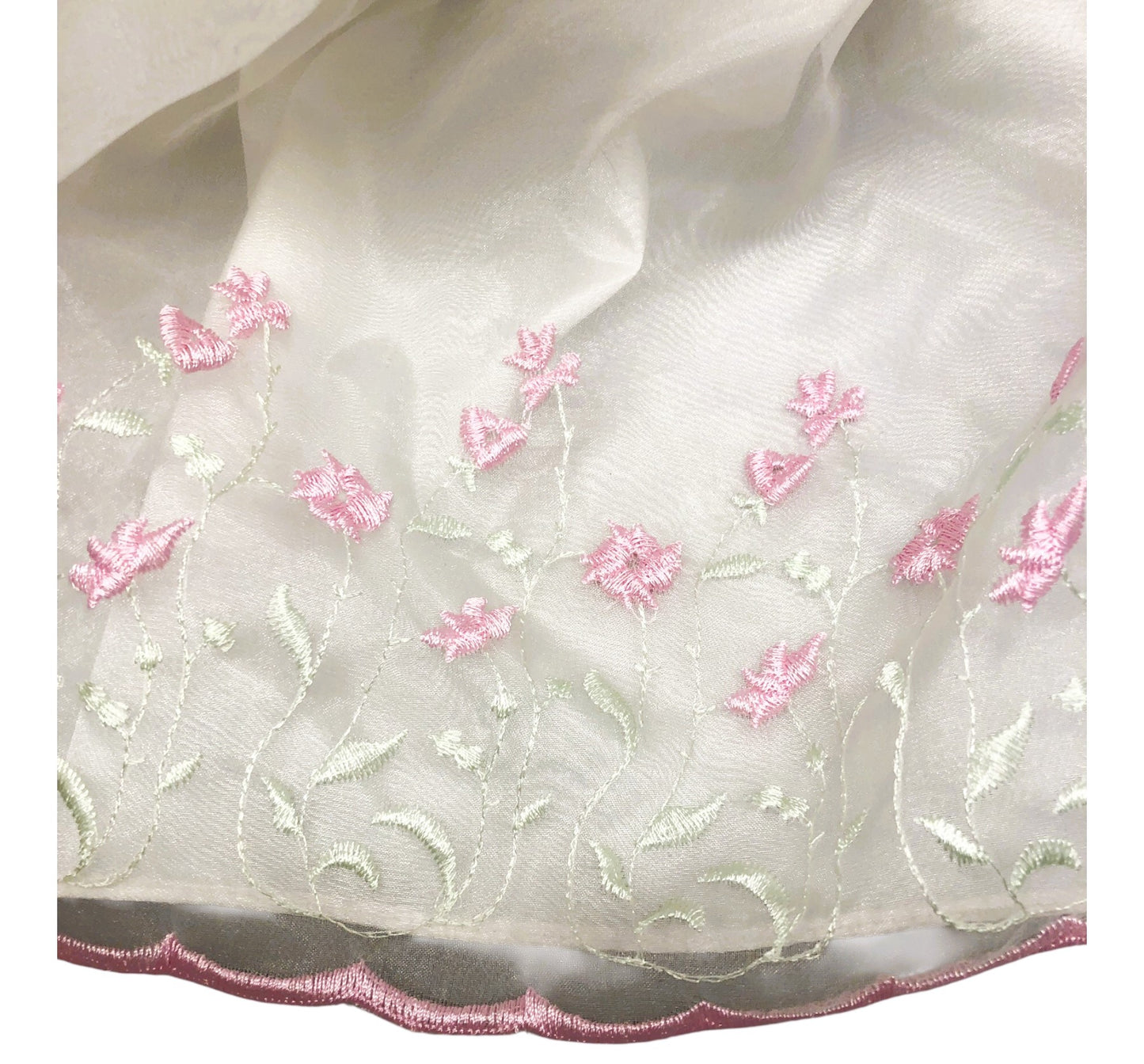 43401-Marie from Marie Osmond Porcelain Baby Doll in White Dress with Flowers- X-98 :CS -COOL BEANS