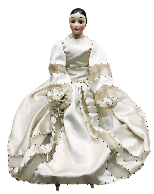 43404-Charles A. Berry Silvestri "The 1920's Bride" Doll COOL BEANS