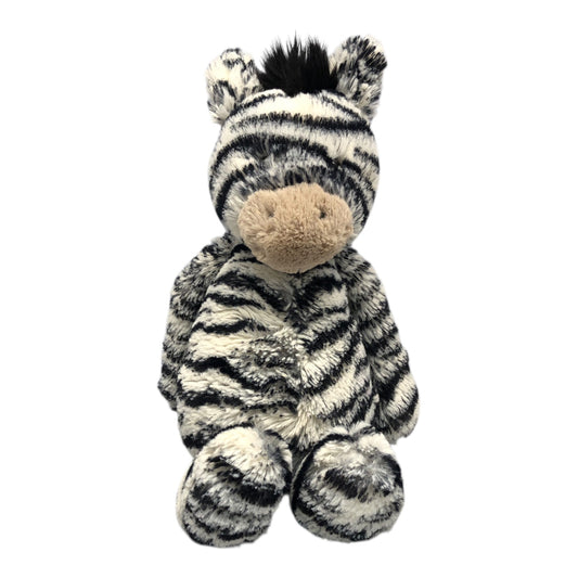 43406  JELLYCAT 12" PLUSH BASHFUL ZEBRA