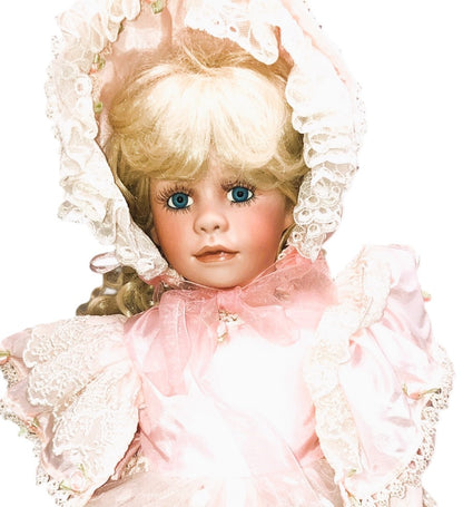43407-Janis Berard, Carrisa Pink Dressed Doll With Hat - X-77 : CS UNEARTHED