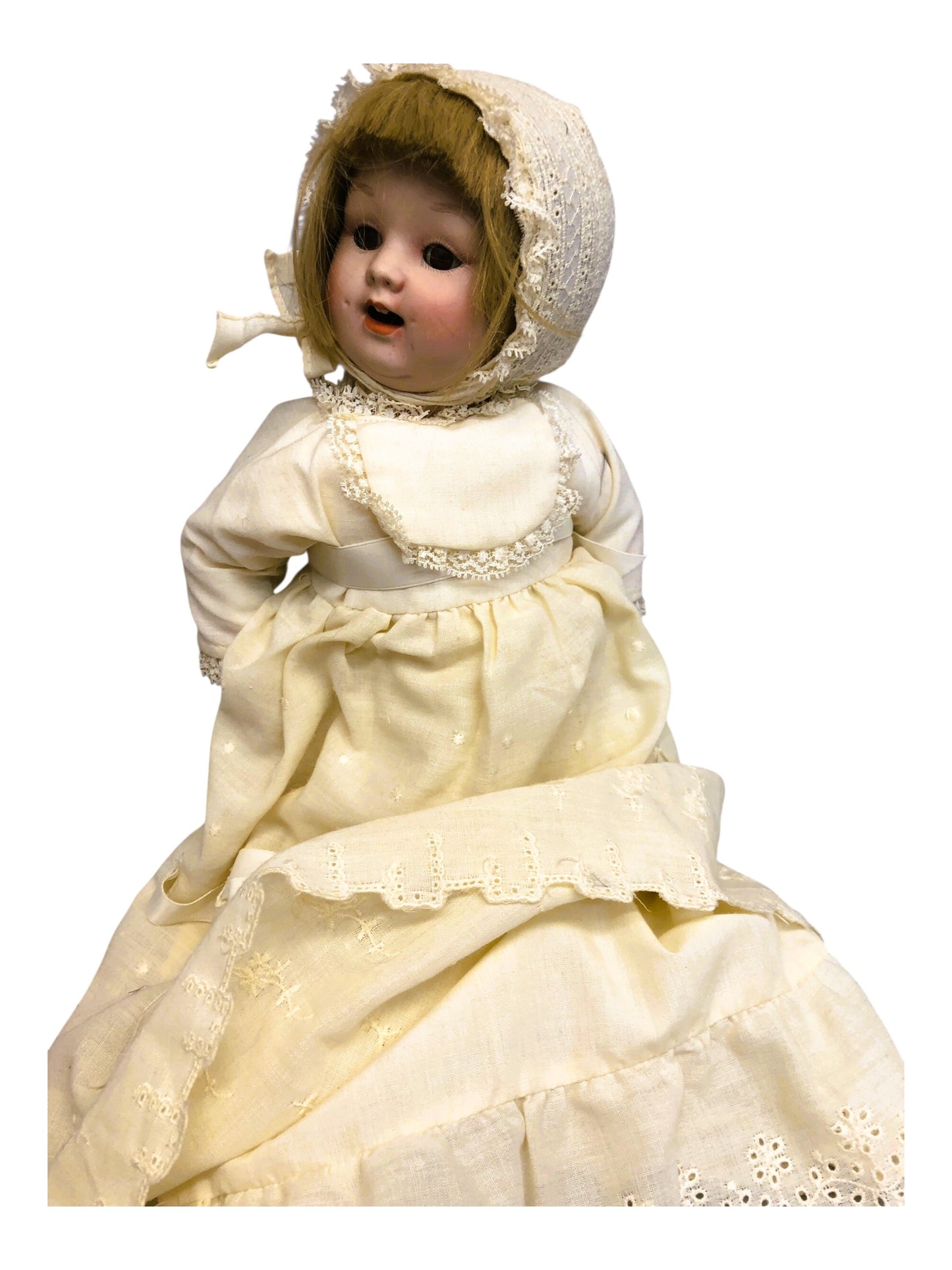 43414-P.M. Grete Yellow Dress And Hat Doll-X-76 : CS UNEARTHED
