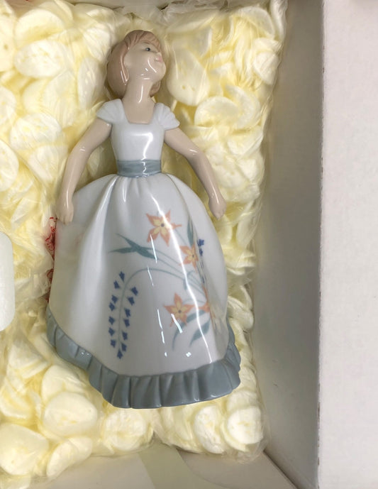 43426-NAO Hand Made Porcelain Glass Doll GR-35 COOL BEANS