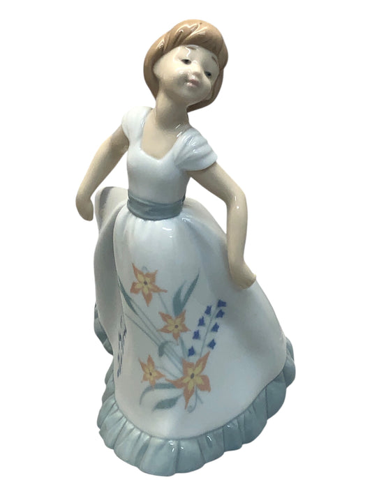 43426-NAO Hand Made Porcelain Glass Doll GR-35 COOL BEANS