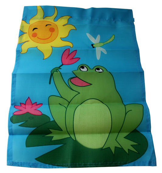 4343 - 12x18 Garden Flag Frog - |DVD #3|