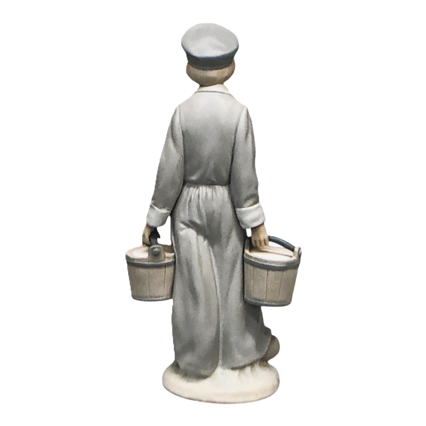 43430 - Lladro-Retired-Dutch Boy Carrying Pails of Milk - |X-82|