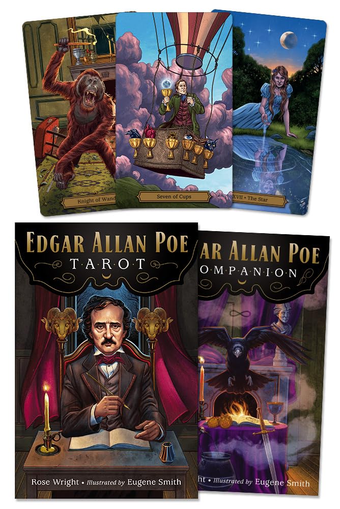 43445-Edgar Allan Poe Tarot Cards - |Gr-63|