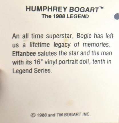 43456-Effanbee 1988 Legend Humphrey Bogart |X-78|