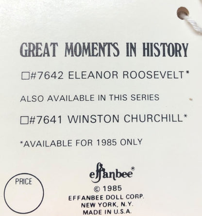 43457- Effanbee President's Collection Eleanor Roosevelt |X-78|