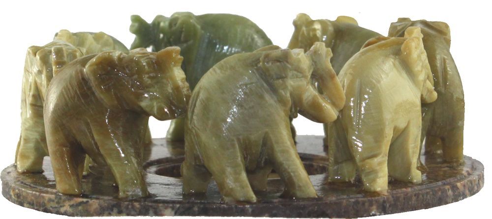 4417 - Circle of Elephants Tea Lite Asst - |Pod 3-74|