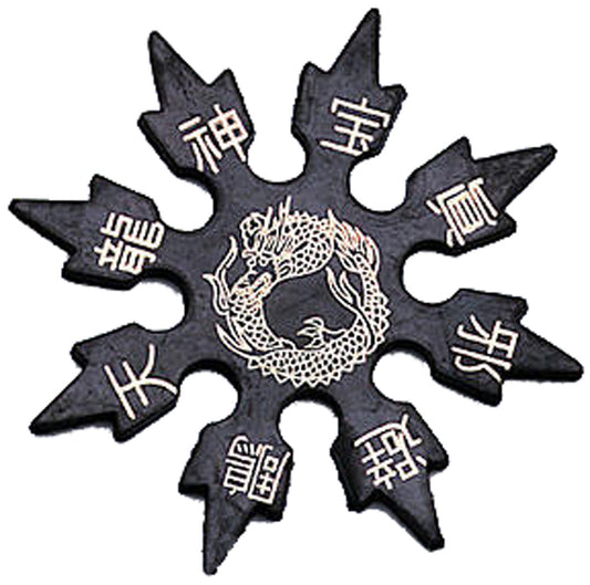 4428 - Three Pack 8 pt Rubber Dragon Star - |Store 10/11e|