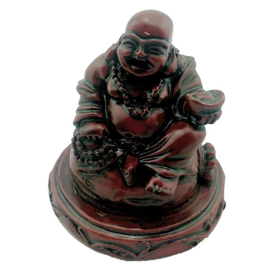 442 - 3" Red Buddha - Ingot & Beads - |X-72|