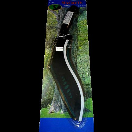 4448 - Machete 18" with Black Blade - |105|