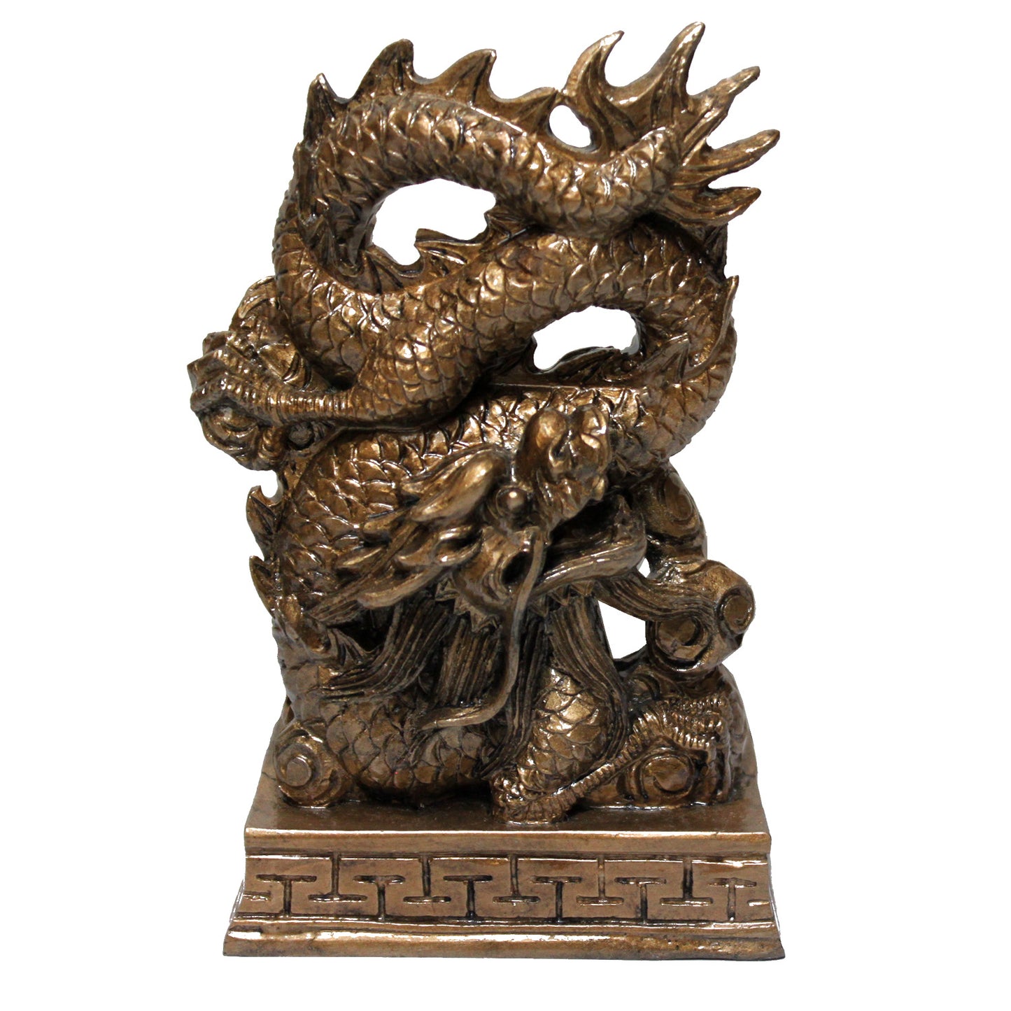 4566 - 5" Gold Serpent Dragon - |Z-78|
