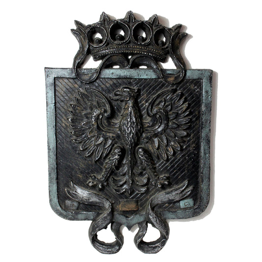 4577 - 12x17 Metal Eagle Crest Plaque - |15-E|