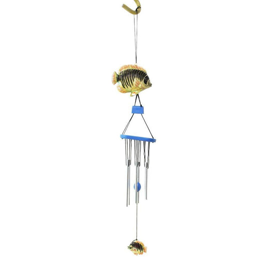 45 - Black Striped Fish Windchime - |18-27|