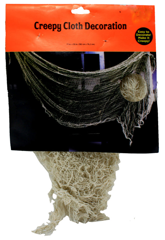 4618 - White Creepy Cloth Decor/Web - |Pod 2-31|