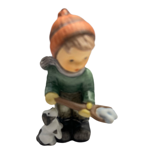 4635 - Charming Little Snow Shoveler Holiday Collectible Figurine with Detailed Winter Design |Pod 1-11|