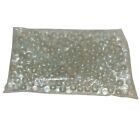 4643 - Large 3 Lb Bag of Clear Glass Marbles for Home Decor and QuickBooks |16-F|