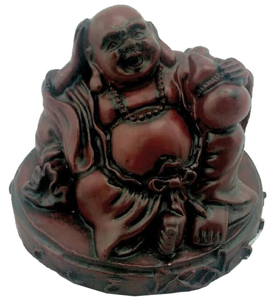 4647 - 3" Red Buddha - Laying Gourd - |X-62|