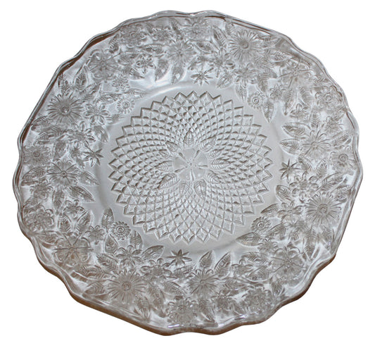 4651 - Pineapple Depression Plate 9" - |BB-27|