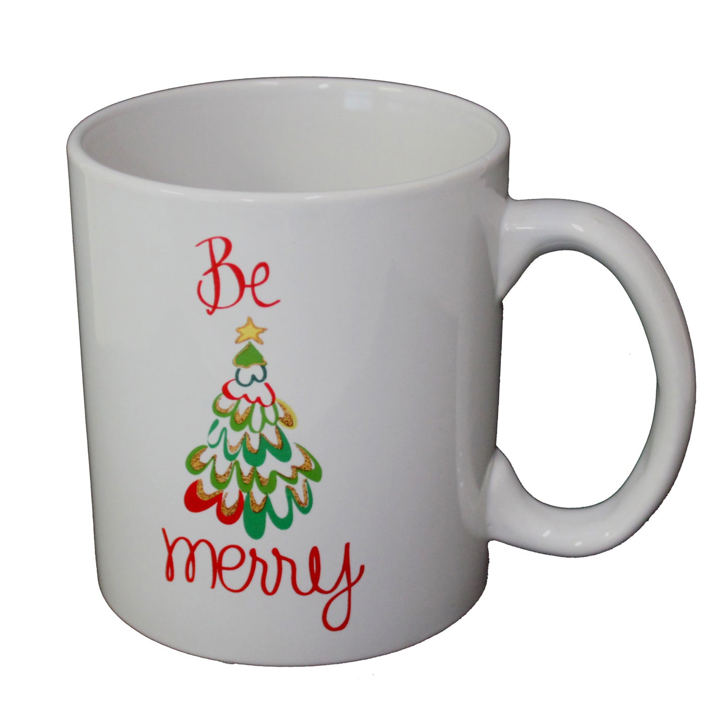 4669 - 24 oz Be Merry Coffee Mug - |Pod 2-20|
