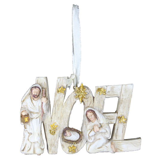 4694 - Noel Nativity Ornament 4" |Pod 2-62|