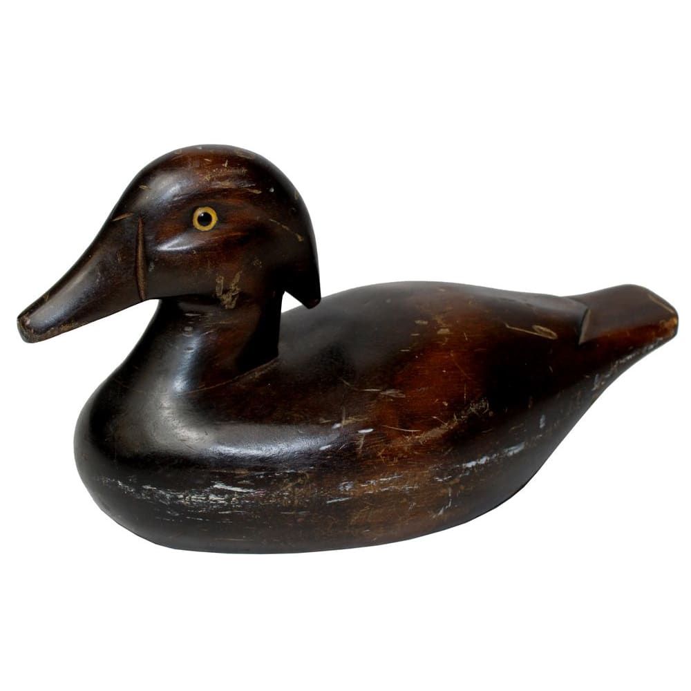 471 - 10" Carved Duck Decoy - |Z-70|