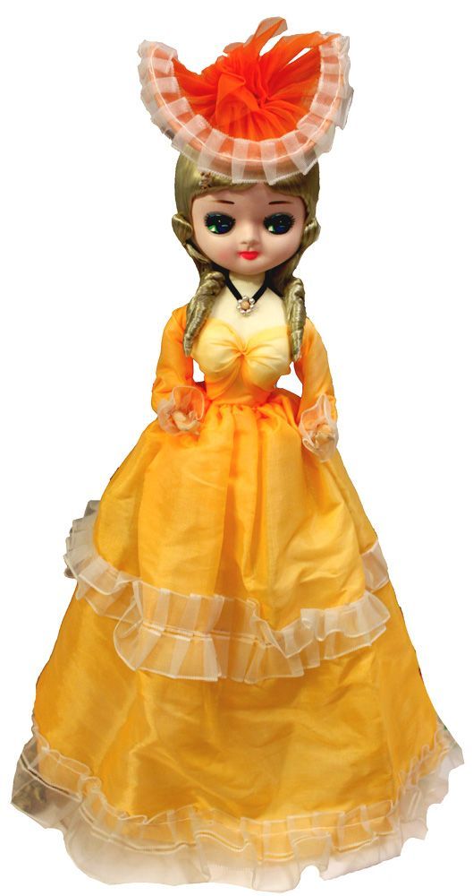473 - 16" Peach Southern Belle Doll - [X-56]